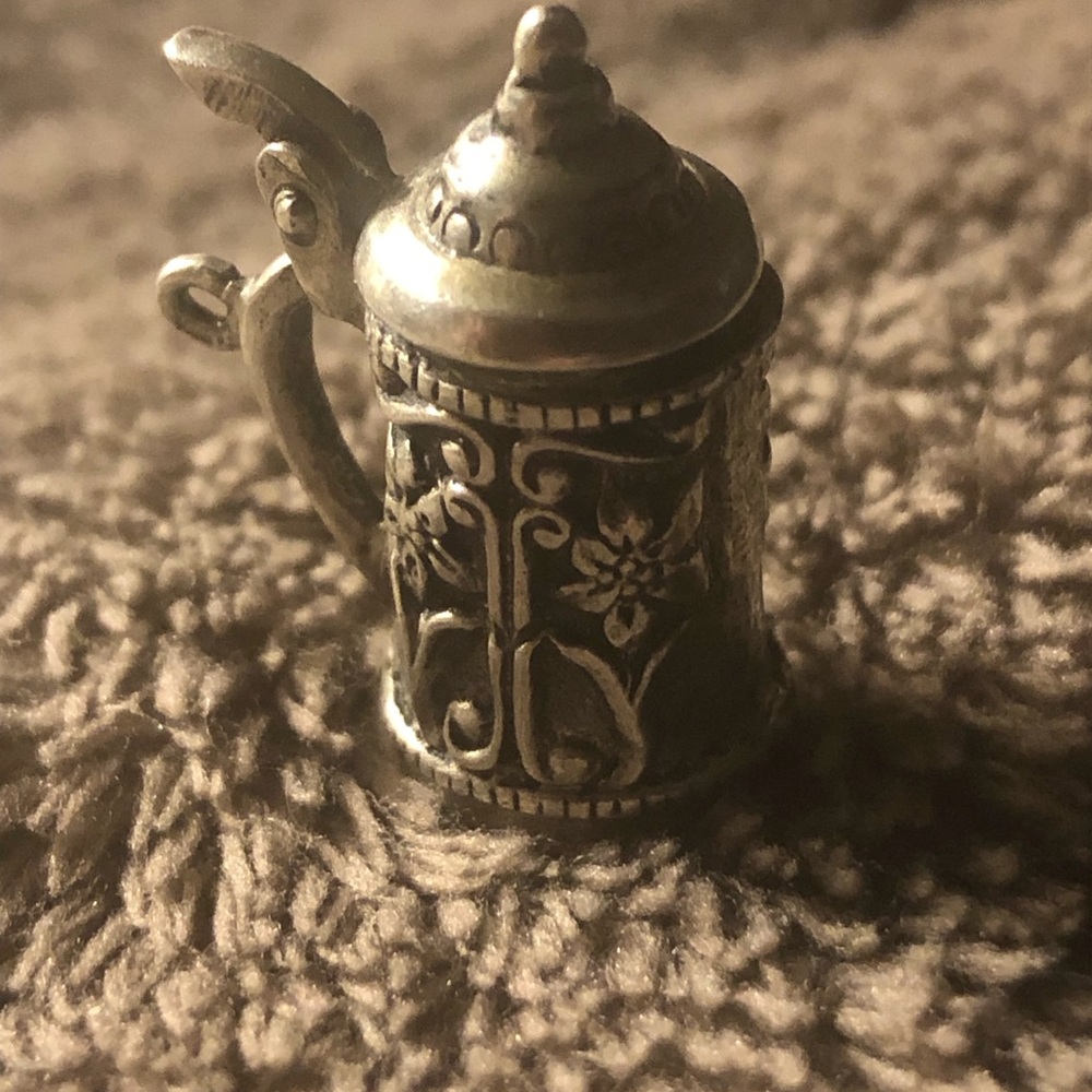 🇩🇪Vintage Sterling Silver German Stein Charm- $40 or $35 965